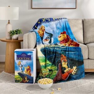 Disney VHS Throw 50” x 70” Lion King